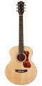 Guild Jumbo Junior Flamed Maple Acoustic-Electric Guitar - Antique Blonde Satin