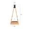 String Swing CC22 - Oak Guitar Hardwood Floor Stand