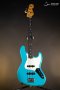 Used Fender American Professional II Jazz Bass - Miami Blue