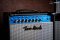Two Rock Studio Overdrive Combo, Blue Chassis, Black Bronco, Chassis, Blab Silver Blue Smoke Cloth, Metal Trim - 230V