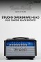 Two Rock Studio Overdrive Head, Blue Chassis, Black Bronco,Silver Blue Smoke Cloth, Metal Trim - 230V