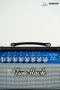 Two Rock Studio Overdrive Head, Blue Chassis, Black Bronco,Silver Blue Smoke Cloth, Metal Trim - 230V