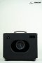 Two Rock 1x12 Small Open Back, Pine, Black Bronco, Silver Blue Smoke Cloth, Med Blue Piping, TR12 Speaker