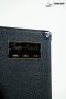 Two Rock 1x12 Small Open Back, Pine, Black Bronco, Silver Blue Smoke Cloth, Med Blue Piping, TR12 Speaker