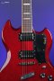Guild Polara Deluxe Electric Guitar - Cherry Red