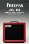 Friedman JEL-112 1 x 12-inch 65-watt Jake E. Lee Extension Cabinet - Red Bronco Tolex