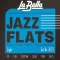La Bella Jazz Flats Stainless Steel Flatwound Electric Guitar Strings