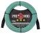 Pig Hog Hex Series Mic Cable 20ft. Seafoam Green