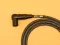 Pig Hog Hex Series Right Angle Mic Cable, 6ft - Grey