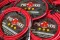 Pig Hog Hex Series Mic Cable, 6ft Right Angle - Candy Apple Red