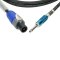 KLOTZ CABLE SC3-SP superior speaker cable 2 x 2.5 mm² with speakON F and jack 2m