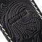Richter Raw II Contour Western Rose Black Guitar Strap