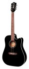 Guild D-140CE Dreadnought Acoustic-Electric Guitar - Black