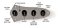 Trickfish J-Core 4 Band with knobs