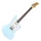 Harmony Standard Series Silhouette Electric Guitar w/Case, Sonic Blue