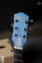 Harmony Standard Jupiter Thinline Electric Guitar w/Case, Sky Blue