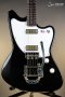 Harmony Standard Silhouette w/ Bigsby Electric Guitar w/Case, RW FB, Space Black