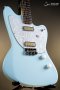 Harmony Standard Series Silhouette Electric Guitar w/Case, Sonic Blue