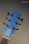 Harmony Standard Jupiter Thinline Electric Guitar w/Case, Sky Blue