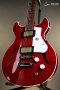 Harmony Standard Comet Electric Guitar w/Case, RW FB, Trans Red