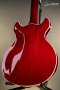 Harmony Standard Comet Electric Guitar w/Case, RW FB, Trans Red