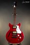 Harmony Standard Comet Electric Guitar w/Case, RW FB, Trans Red