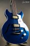 Harmony Standard Comet Electric Guitar w/Case, RW FB, Midnight Blue