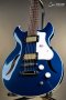 Harmony Standard Comet Electric Guitar w/Case, RW FB, Midnight Blue