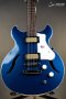 Harmony Standard Comet Electric Guitar w/Case, RW FB, Midnight Blue