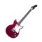 Harmony Standard Rebel Electric Guitar w/Case, RW FB, Burgundy