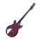 Harmony Standard Rebel Electric Guitar w/Case, RW FB, Burgundy