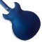 Harmony Standard Comet Electric Guitar w/Case, RW FB, Midnight Blue