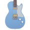 Harmony Standard Jupiter Thinline Electric Guitar w/Case, Sky Blue