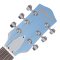 Harmony Standard Jupiter Thinline Electric Guitar w/Case, Sky Blue