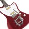 Harmony Standard Silhouette w/ Bigsby Electric Guitar w/Case, RW FB, Burgundy