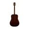 Harmony Foundation Series Terra Petite Dreadnought Acoustic Guitar w/Bag, Natural Satin