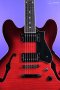 Heritage Ascent+ Collection H-535 Electric Guitar, Scarlet Red Burst