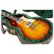 Heritage Custom Shop Core Collection H-150 Electric Guitar with Case, Tobacco Sunburst, Artisan Aged