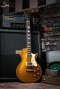 Heritage Custom Shop Core Collection H-150 Electric Guitar with Case, Gold Top, Artisan Aged, Plain Top