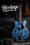 Heritage Standard Collection H-535 Pelham Blue, Bigsby & Lollartrons with Case