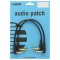 Klotz Cable balanced patch cable set with angled jack 60 cm