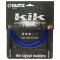 Klotz KIK Instrument Cable Blue 4.5m Jack 2p - Jack 2p