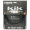 Klotz KIK Instrument Cable Black 4.5m Jack 2p - Jack 2p