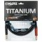 Klotz TITANIUM Supreme Guitar Cable 4.5m  (TI-0450PSP )