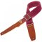 Magrabo Stripe SC Cotton Washed Bordeaux 5 cm terminals Twinkle Brown, Recta Brass buckle