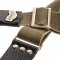 Magrabo Stripe SC Cotton Washed Olive Green 5 cm terminals Twinkle Black, Recta Brass buckle