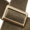 Magrabo Stripe SC Cotton Washed Olive Green 5 cm terminals Twinkle Black, Recta Brass buckle