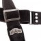 Magrabo Stripe SC Cotton Washed Black 5 cm terminals Twinkle Black, Recta Silver Buckle