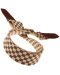 Magrabo Stripe SC Retrò Chess 5 cm terminals Brown, Aged Brass Buckle