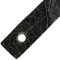 RICHTER Raw II Contour Worn Black Guitar Strap